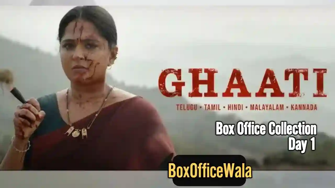 Anushka Shetty's Ghaati and Sivakarthikeyan's Madharasi Box Office Collection Day 1 Anushka Shetty's Ghaati and Sivakarthikeyan's Madharasi Box Office Collection Day 1 Ghaati Box Office Day 1 Collection