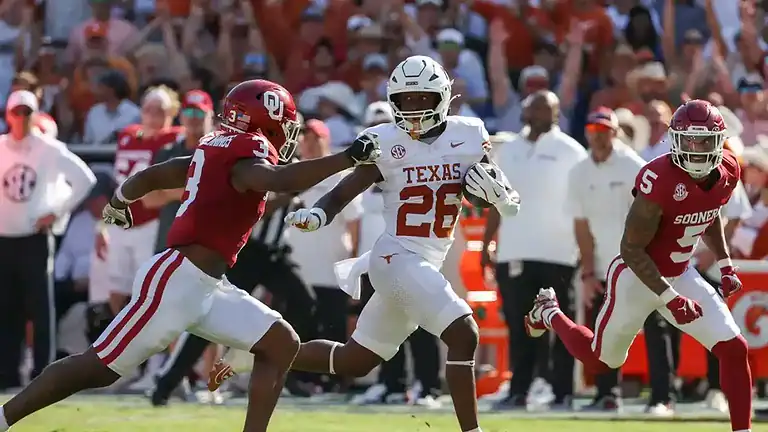 How to Watch Oklahomavs Texas: Latest Updates of The Red River Showdown: Oklahoma vs. Texas Longhorns