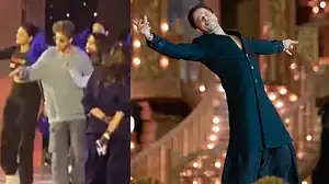 Shah Rukh Khan Magic at 3 AM: Dancing to ‘Ladki Badi Anjani Hai’ for Filmfare 2025, Fans Gather Outside